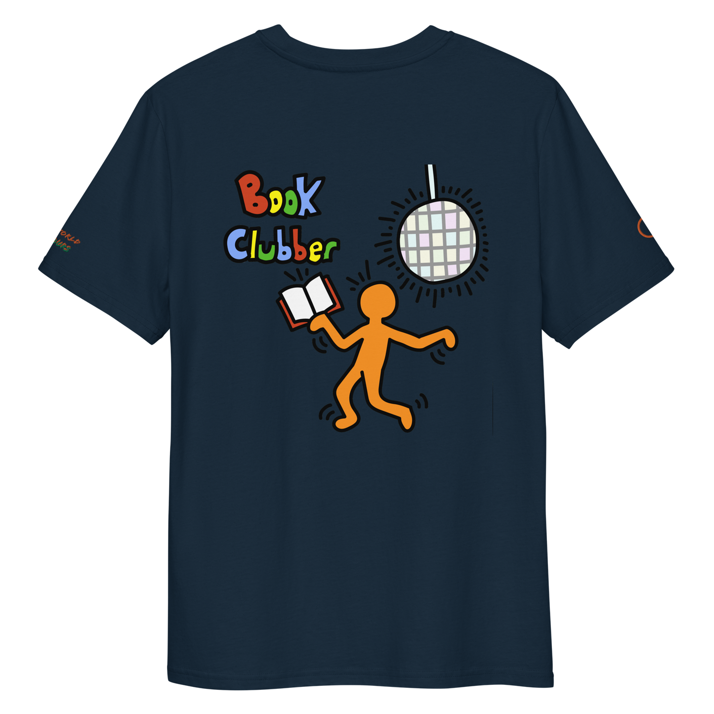 Book Clubber (Back) T-Shirt